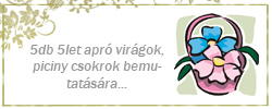 apró virágok sk vázákban