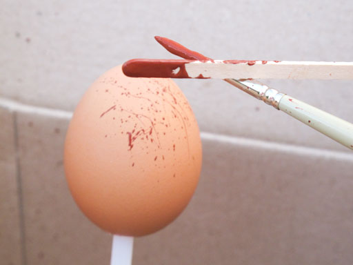 tojás festése